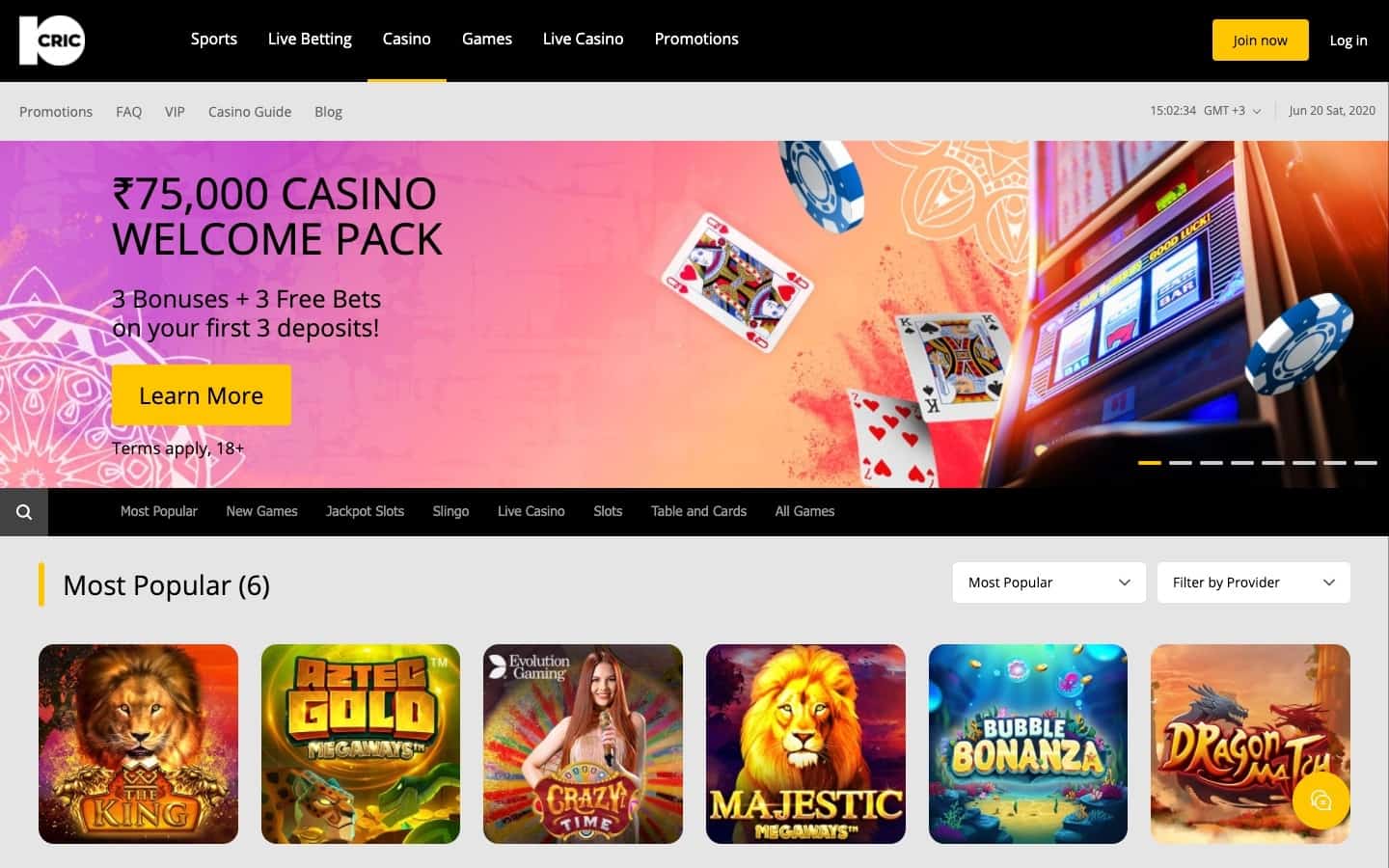 10cric casino