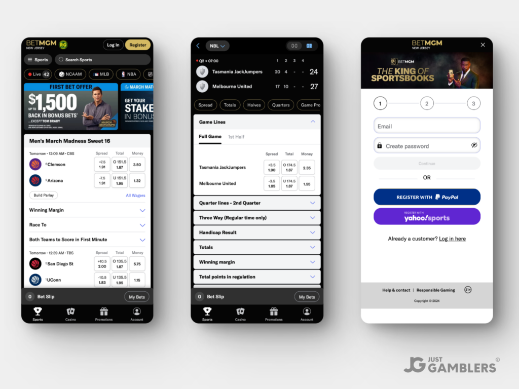 betmgm sports betting site product preview mobile