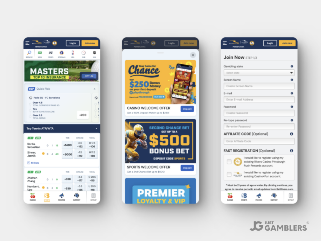 BetRivers Pennsylvania Sports Betting