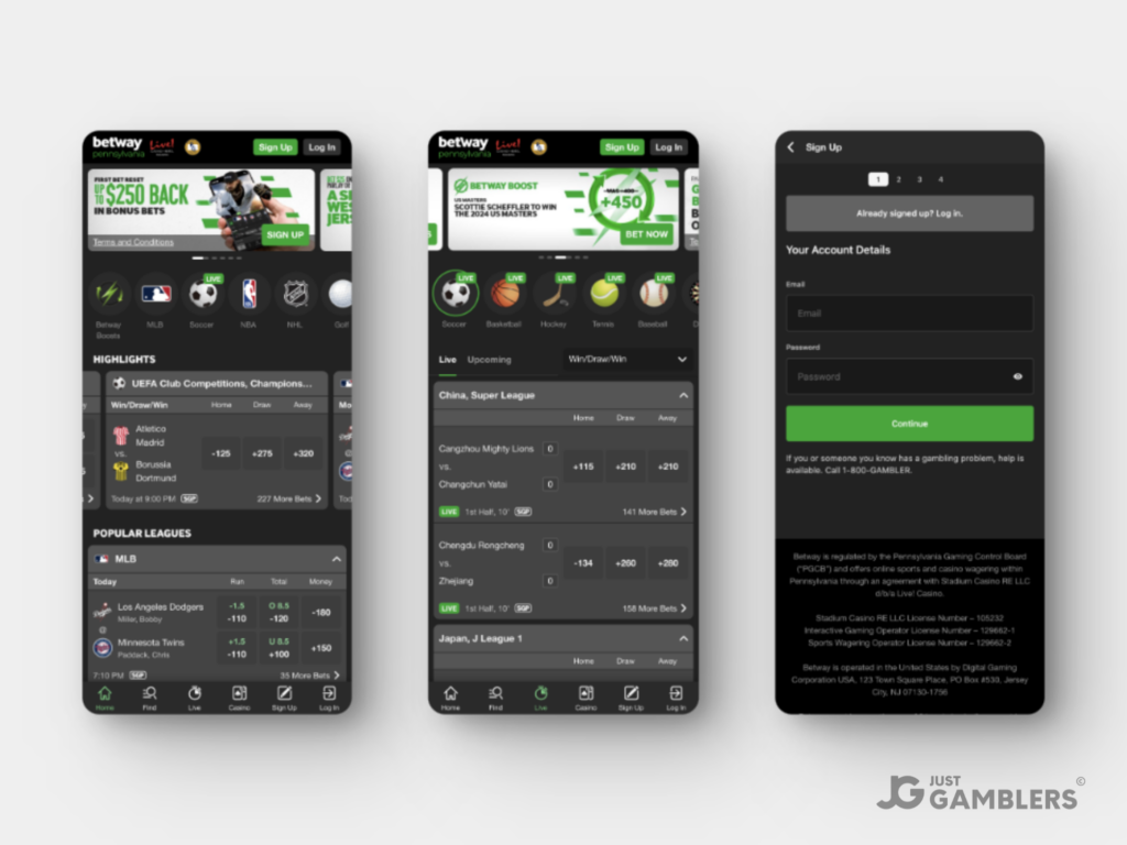 Betway Pennsylvania Sports Betting