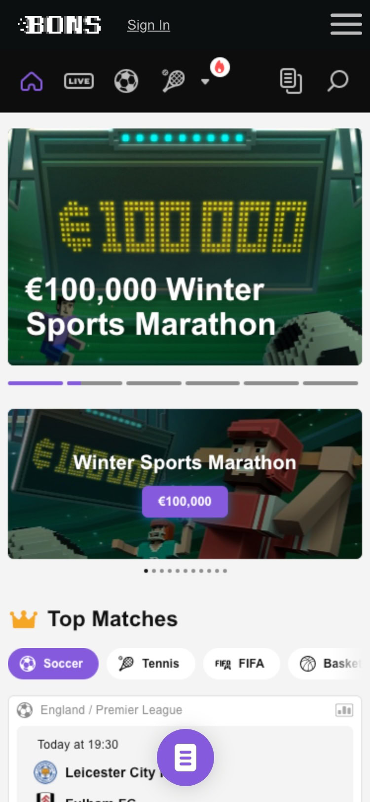 bons sports mobile