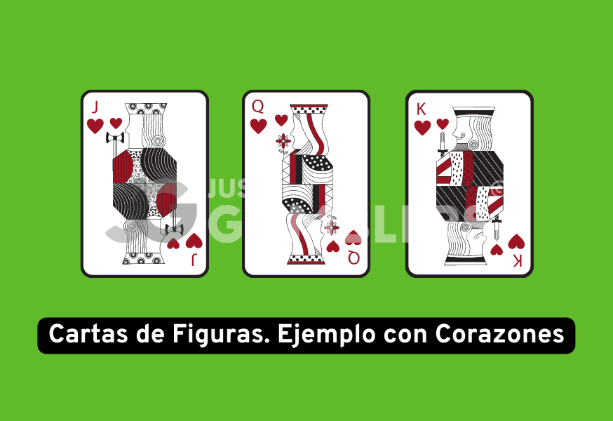Cartas Figura Baraja Estándar