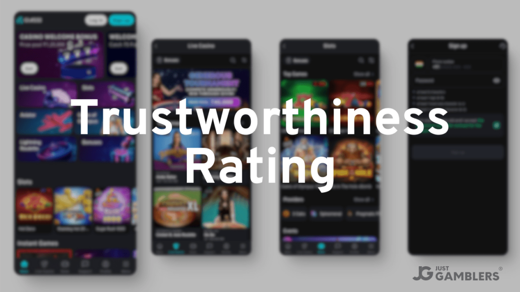 Glassi Casino Trustworthiness