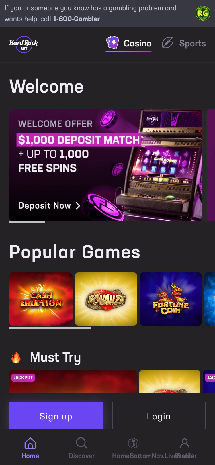 hard rock casino united states review mobile