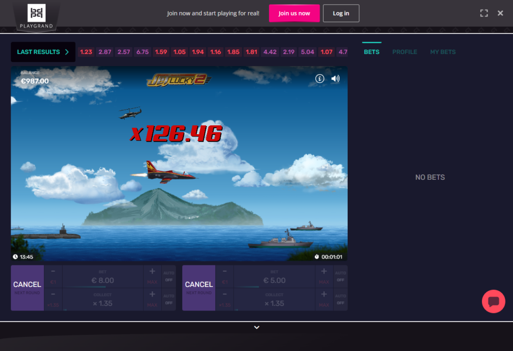 Jet Lucky 2 Playgrand
