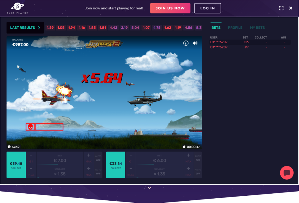 Jet Lucky 2 SlotPlanet