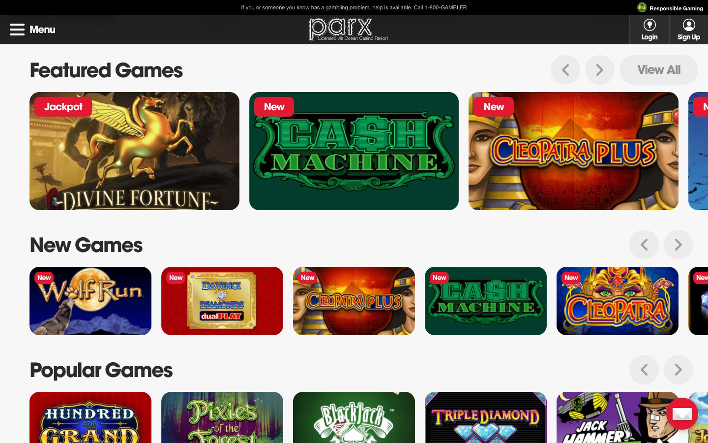 parx casino