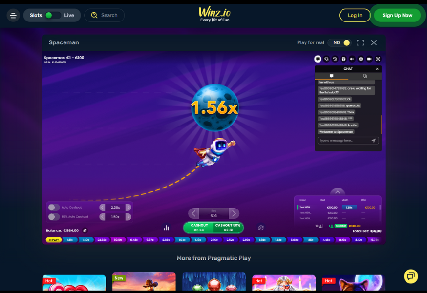 Spaceman Winz.io