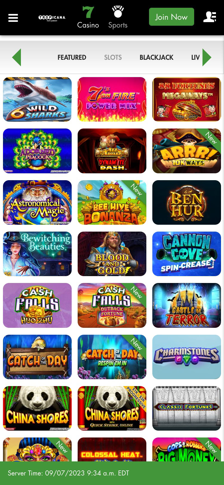 tropicana casino united states casino mobile